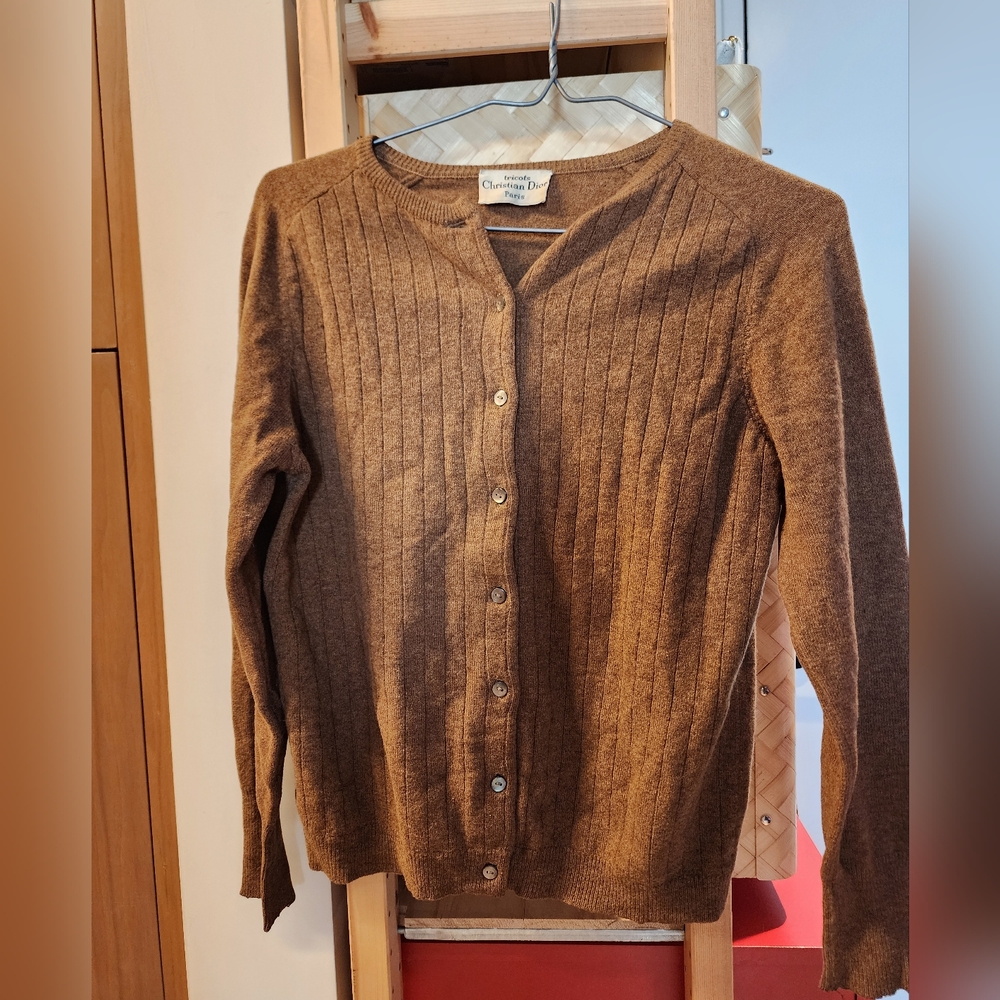 Dior Tricots wool cardigan xs sweater